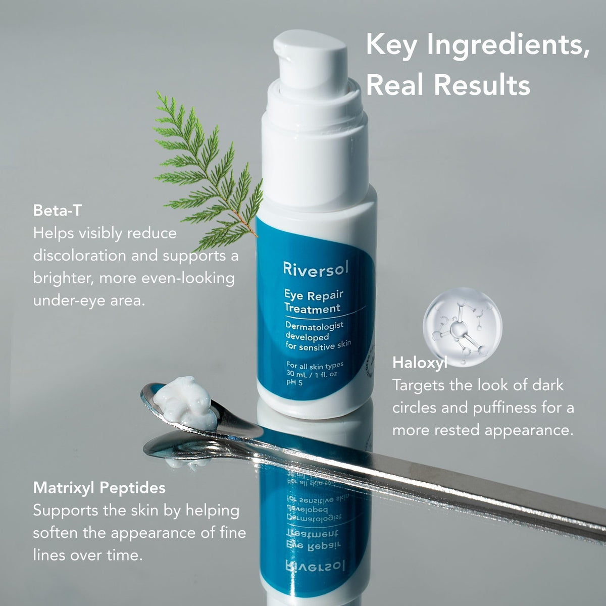Riversol Dark Circle & Puffy Eye Cream - Matrixyl Multi-Peptide (15ml)