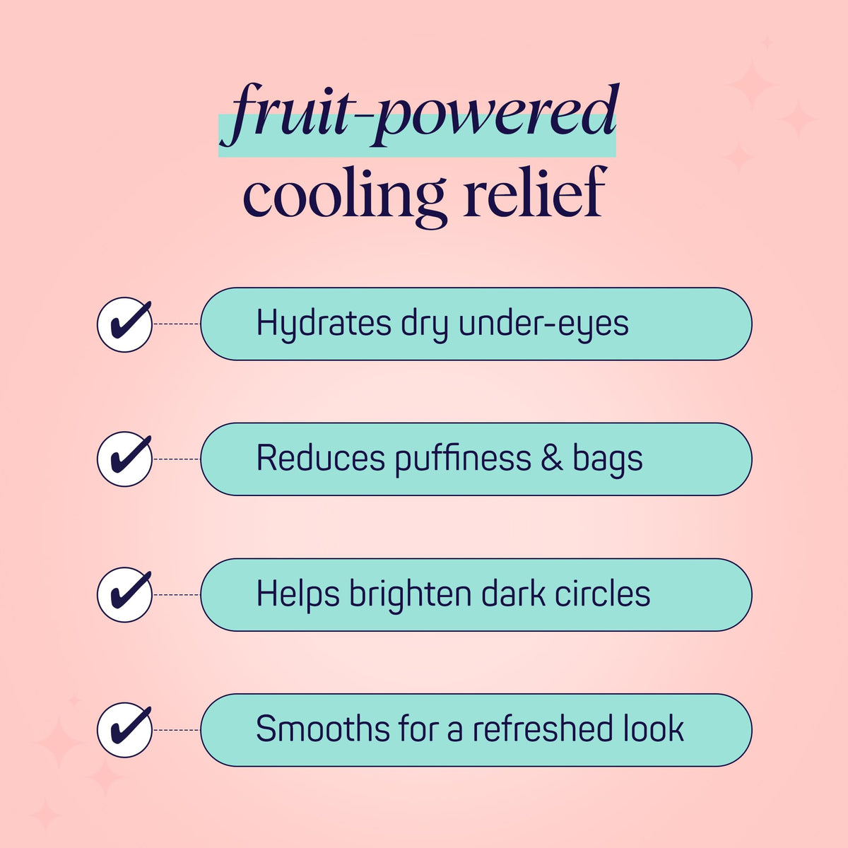 SpaLife Watermelon Cooling Eye Pads - 48 Hydrating Under Eye Patches for Puffiness, Dark Circles & Tired Eyes