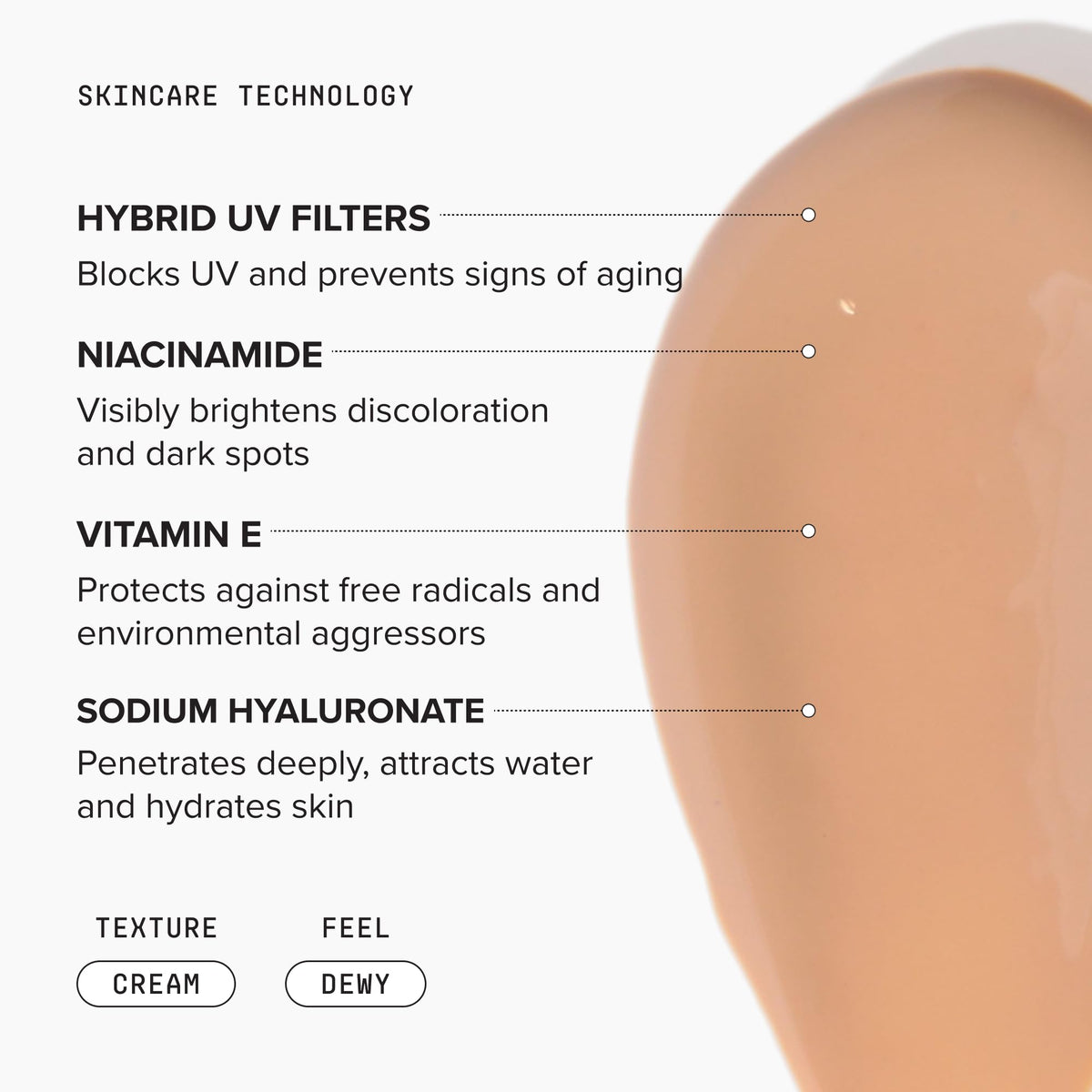 DRMTLGY Universal Tinted Moisturizer SPF 46 - Hydrating Dewy Tinted Sunscreen for Face with Zinc Oxide & Octinoxate - Niacinamide & Hyaluronic Acid - Broad Spectrum Lightweight Daily SPF, 1.7 oz