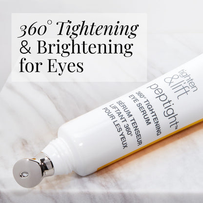 StriVectin Peptight 360° Tightening Eye Serum (1 fl. oz) - Advanced Peptides for Wrinkles, Eye Bags & Sagging Lids