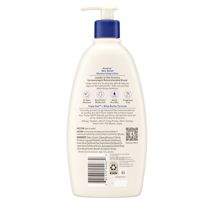 Aveeno Skin Relief Moisturizing Lotion 18 fl oz for Very Dry Sensitive Skin