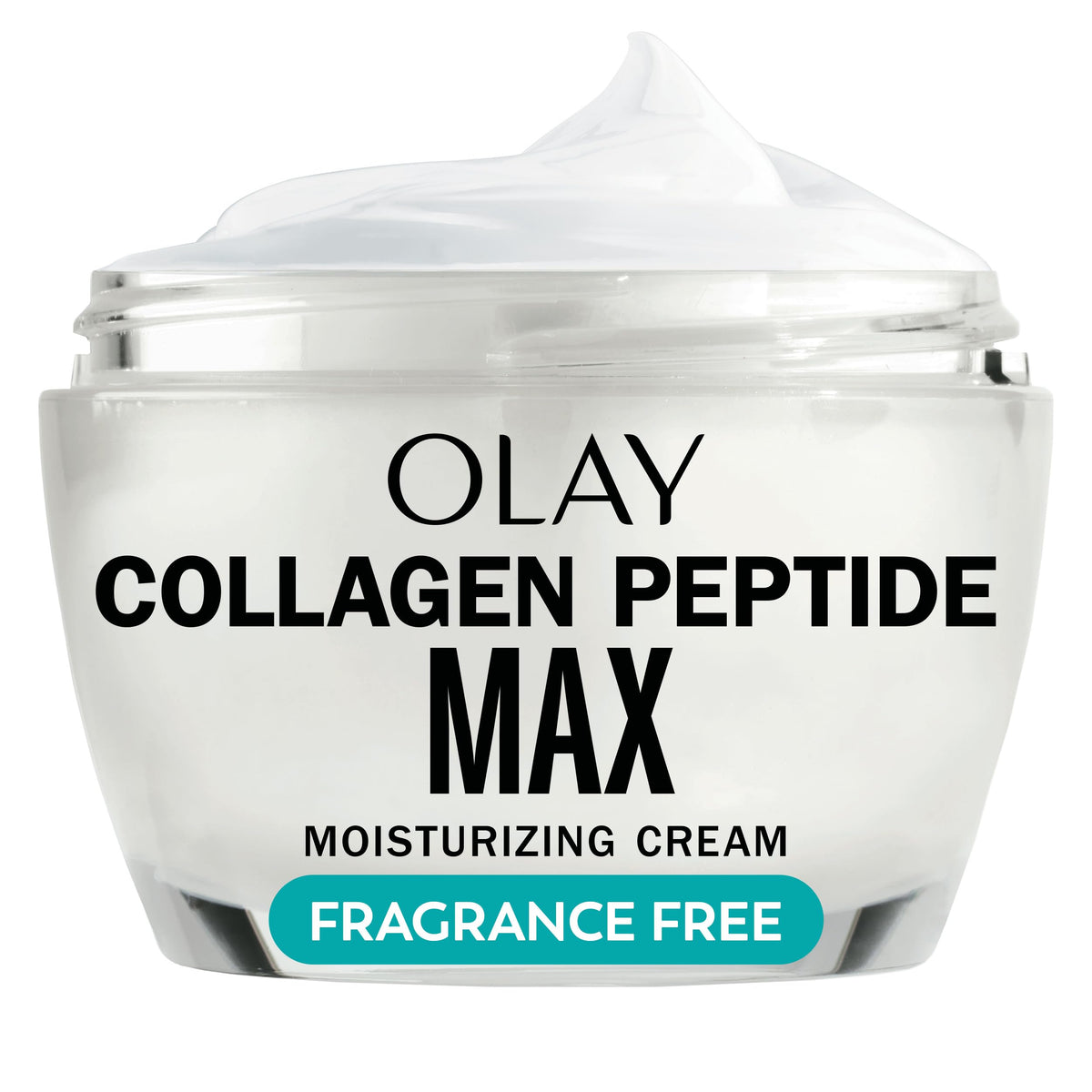 Olay Collagen Peptide Face Moisturizer, Firming Cream for Women, Fragrance-Free, Non-Greasy - Hydrating, Anti-Aging, Anti-Wrinkle, Smoothing of Fine Lines, Tightening Skin Care - Niacinamide, 1.7 Oz