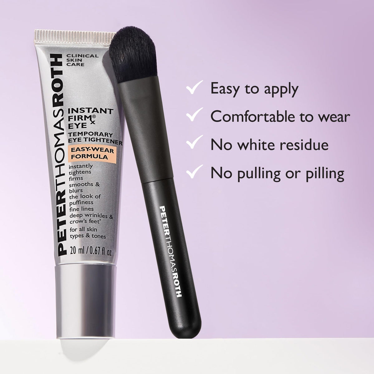 Peter Thomas Roth Instant FIRMx Eye Temporary Eye Tightener - 30ml - Easy-Wear Formula for Instant Eye Lift