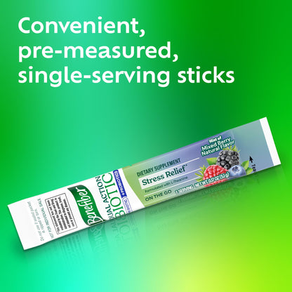 Benefiber Dual Action Biotic Plus Stress Relief, 18 Count Stick Packs