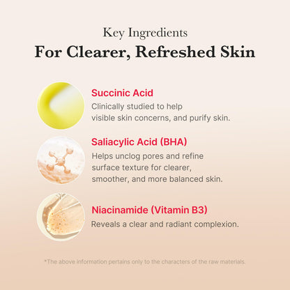 medicube Toner Pads Red Succinic Acid Panthenol Facial Peeling Pad - Exfoliating Toner Pad for Breakout-Prone Skin - Niacinamide, AHA, BHA, and Soothing Panthenol - Non-Comedogenic, 70 Pads (1 Pack)