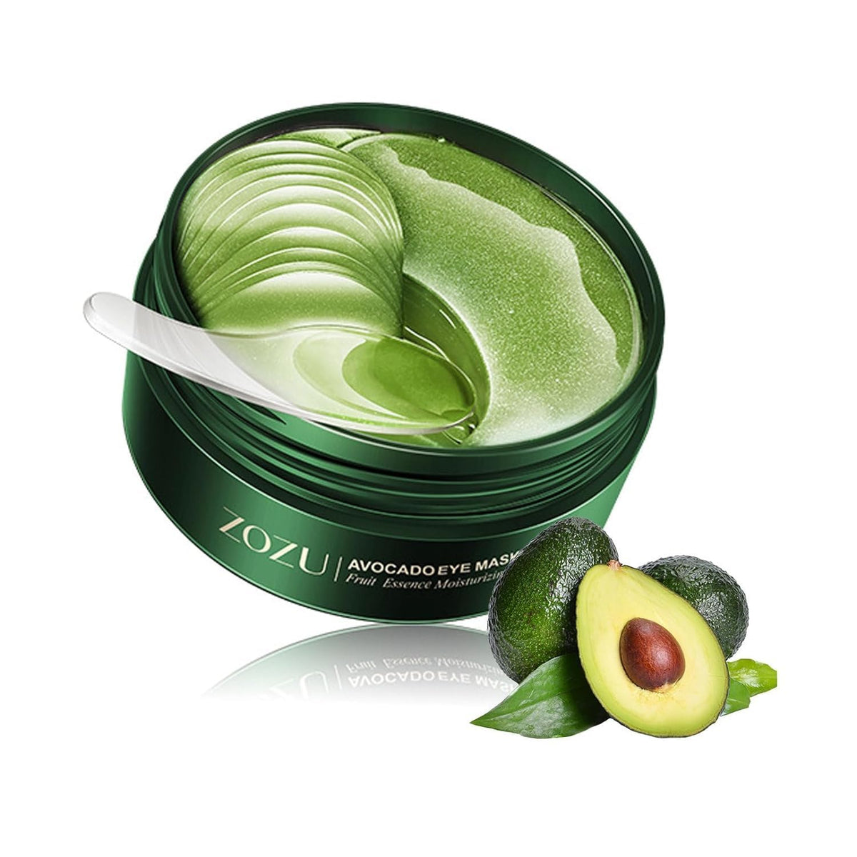 Green Cosmos Avocado & 24k Gold Under Eye Patches (30 Pairs)