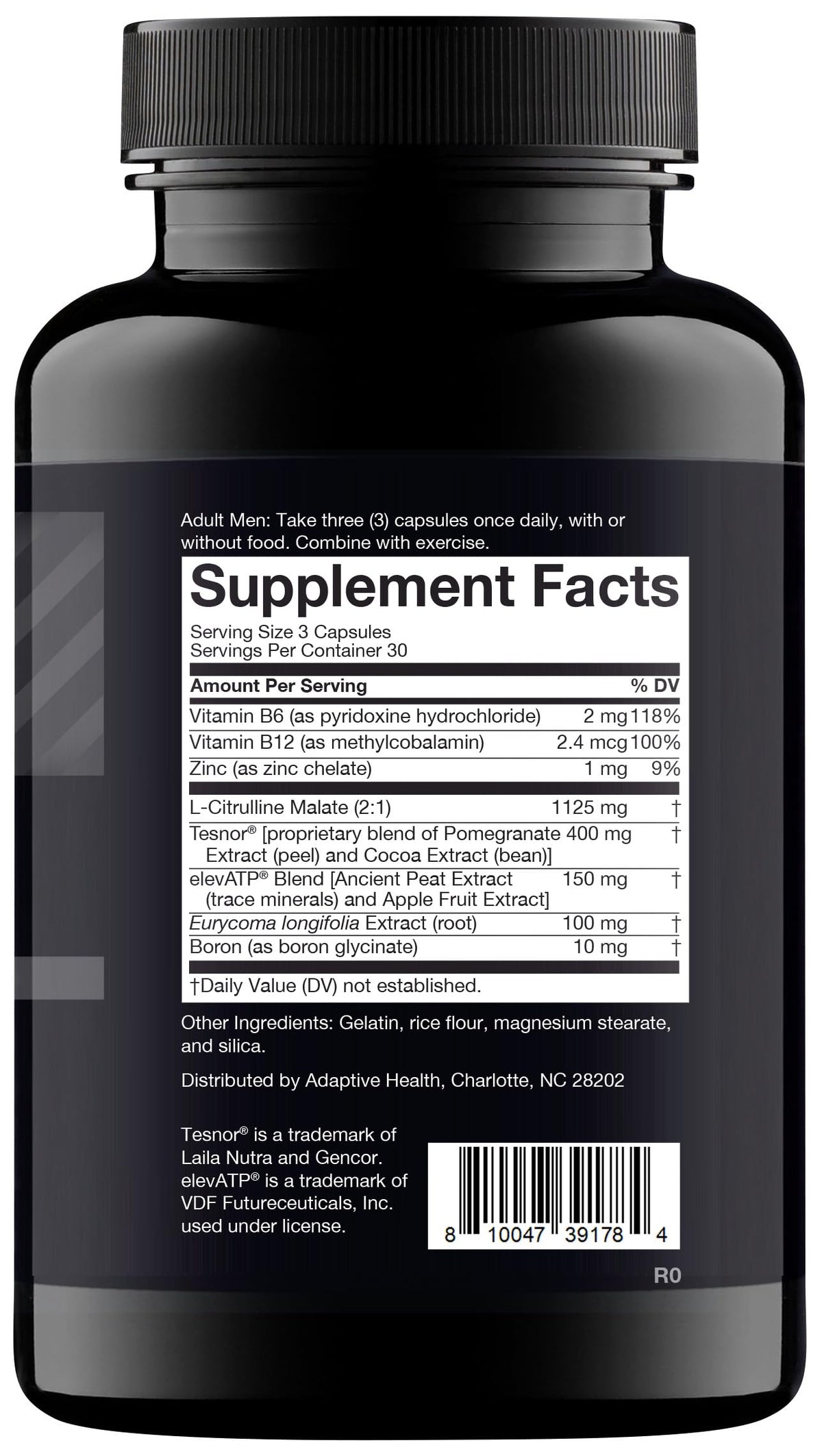 Testosterone Booster for Men - Free & Total Testosterone Support for Energy, Strength & Performance - Nugenix Total-T (180 Count)