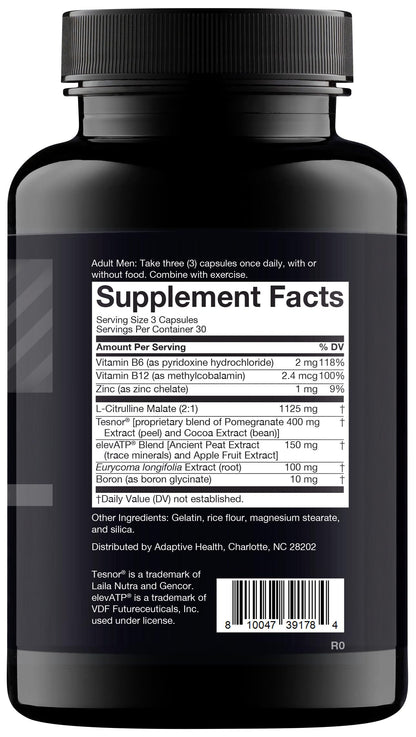 Testosterone Booster for Men - Free & Total Testosterone Support for Energy, Strength & Performance - Nugenix Total-T (180 Count)