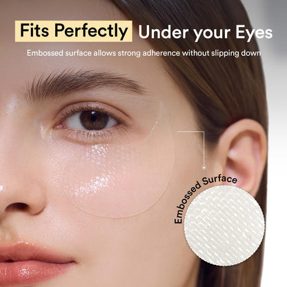 Abib Collagen Eye Patch Jericho Rose Jelly - 60 Patches - Hydrating Korean Under Eye Masks with Caffeine & Niacinamide