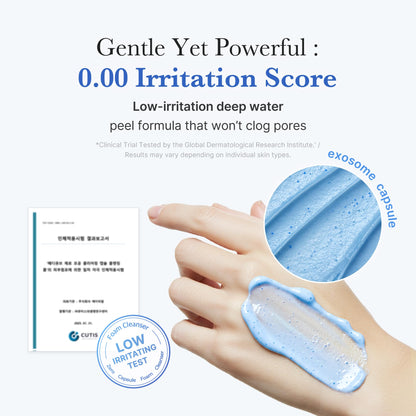 medicube Facial Cleanser Zero Pore Capsule Cleansing Foam - Daily Gentle Cleanser for Skin Texture, Blackhead & Pore Care - AHA, BHA & PHA for Deep Cleansing - Korean Skincare, 4.23 oz