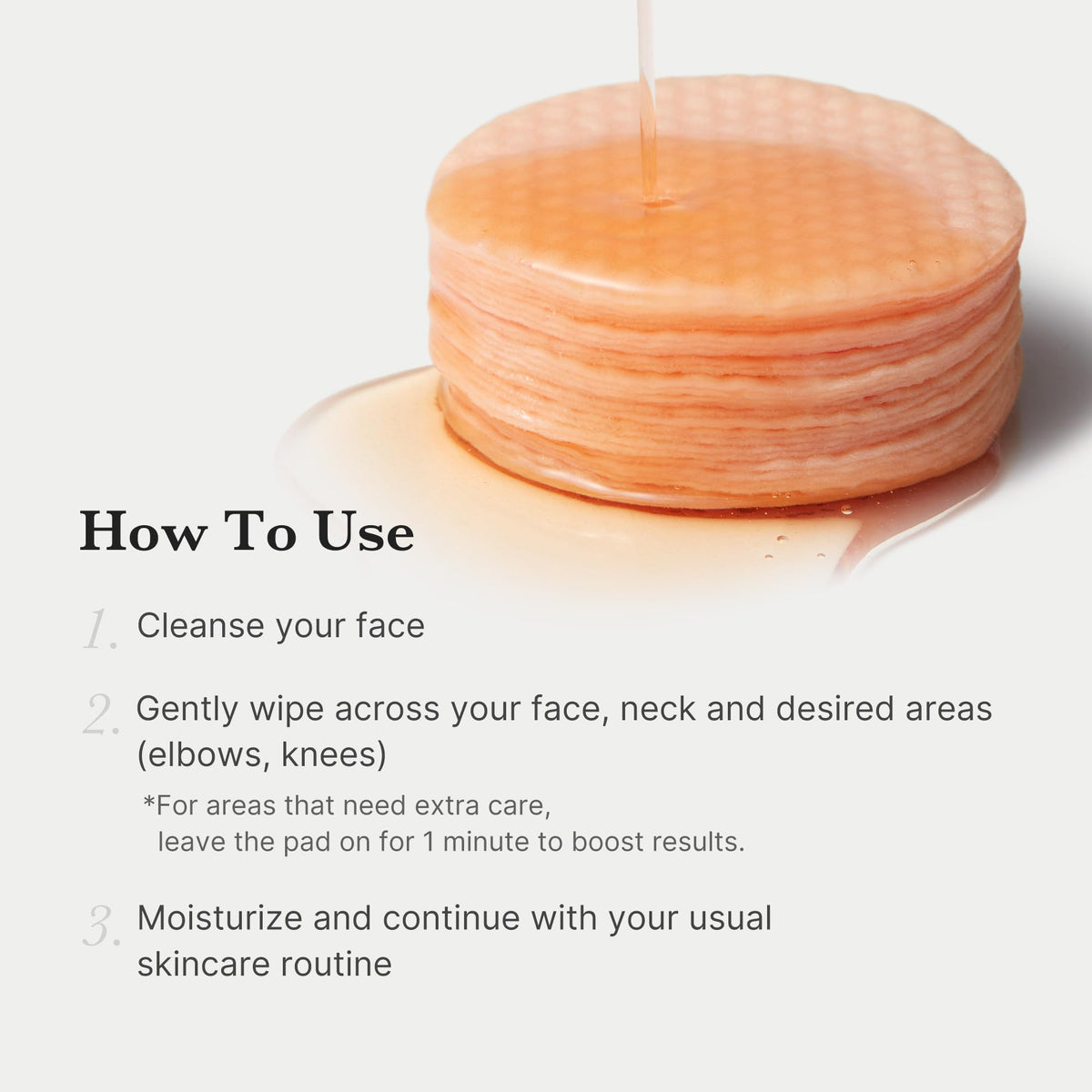 medicube Toner Pads Red Succinic Acid Panthenol Facial Peeling Pad - Exfoliating Toner Pad for Breakout-Prone Skin - Niacinamide, AHA, BHA, and Soothing Panthenol - Non-Comedogenic, 70 Pads (1 Pack)