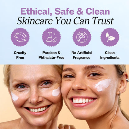 LilyAna Naturals Eye Cream for Dark Circles, Puffiness & Wrinkles - Hydrating Anti-Aging Under Eye Cream for Sensitive Skin (0.5 oz)
