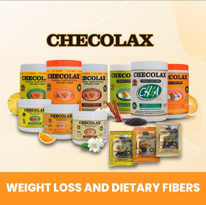 CHECOLAX: Our Dietary Fiber Alleviates Constipation Naturally, Supports Regularity, Bloating Relief & Gut Health, Sugar Free, Non-GMO, Plant-Based - Essential Fiber Boost, Vanilla (10.5 oz)