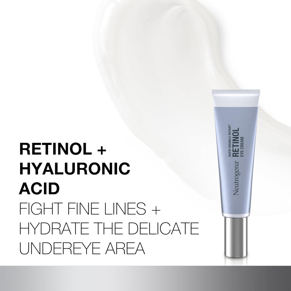 Neutrogena Rapid Wrinkle Repair Retinol Eye Cream - 15ml (0.5 fl. oz) - Daily Anti-Aging Treatment for Wrinkles & Dark Circles