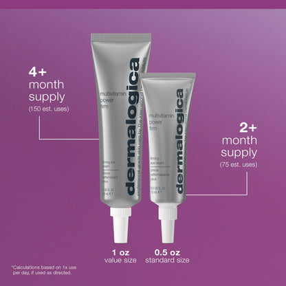 Dermalogica Multivitamin Power Firm (1 Fl Oz) - Powerful Antioxidant Eye Cream for Wrinkles & Dark Circles
