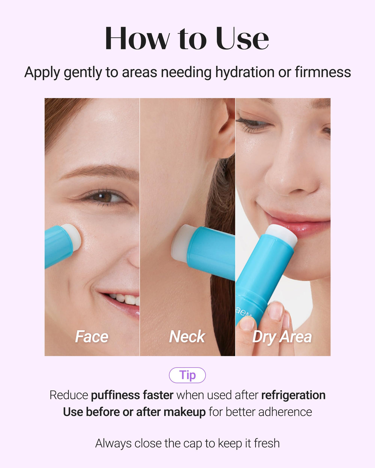 theSAEM Iceland Hydrating Peptide Eye Stick - Cooling & Firming (0.38oz)