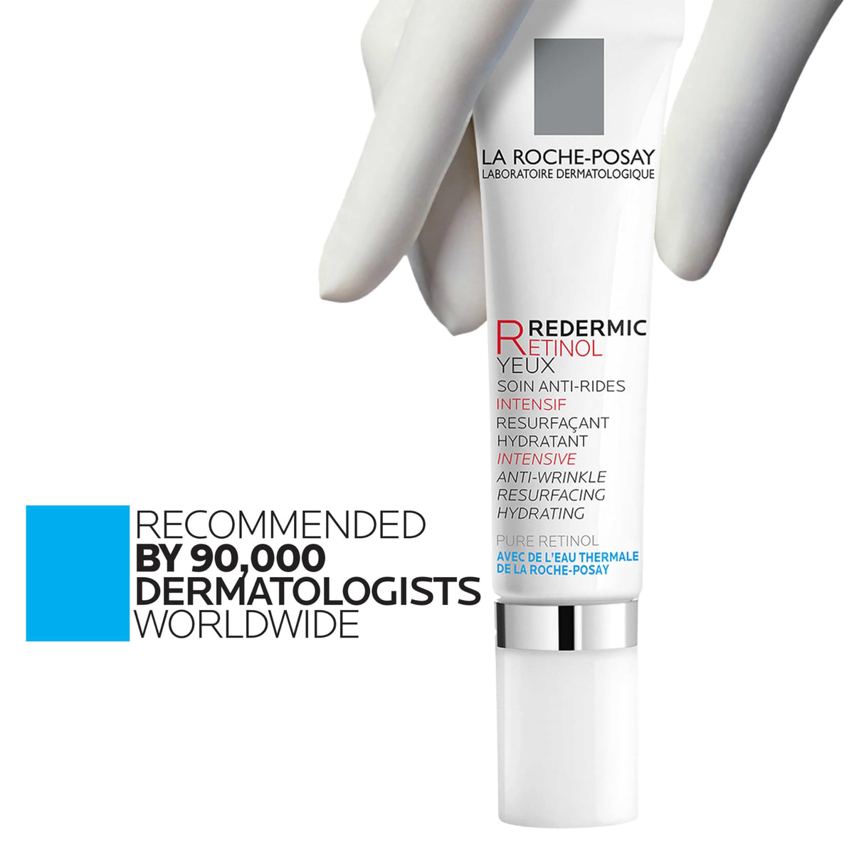 La Roche-Posay Redermic R Eyes (0.5 fl oz) - Anti-Aging Retinol Eye Cream for Wrinkles & Dark Circles