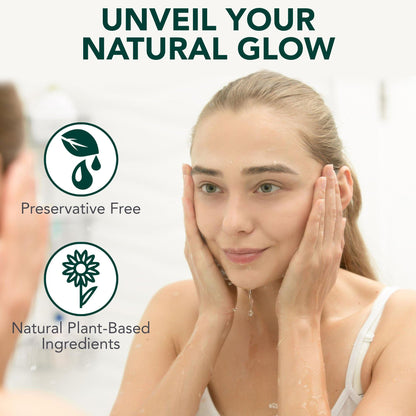NOVEHA Demodex Extra Strength Eyelid Gel Cleanser - Tea Tree Oil Eyelid Cleanser for Dry Eye, MGD & Itchy Eyelids (50ml)