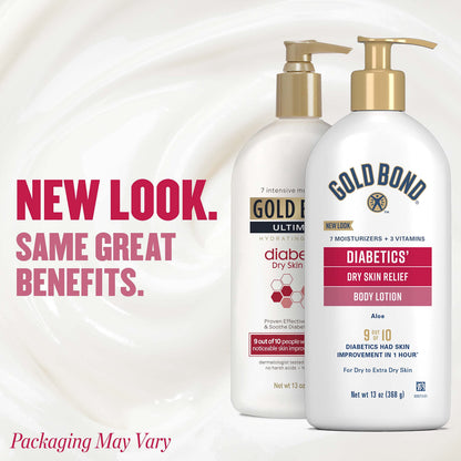 Gold Bond Diabetics’ Dry Skin Relief Body Lotion 13 oz