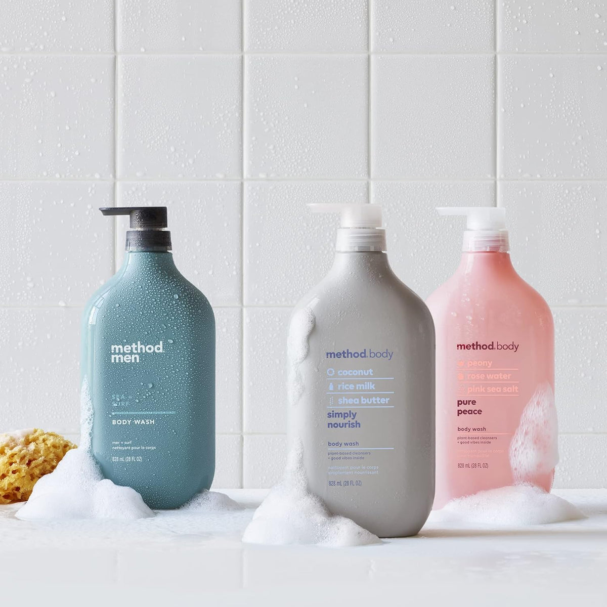 Method Body Wash Pure Peace 28 oz, Paraben & Phthalate Free