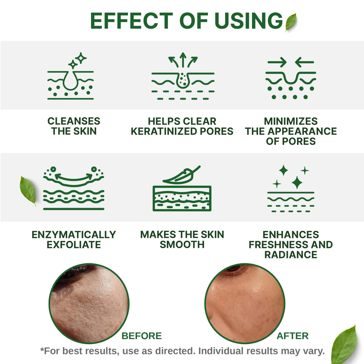 MyIDi Enzyme Exfoliating Cleanser - Powder-to-Foam Facial Wash (60g)