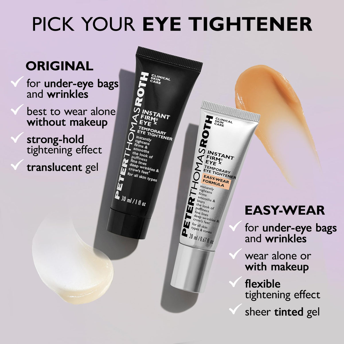 Peter Thomas Roth Instant FIRMx Eye Temporary Eye Tightener - 30ml - Easy-Wear Formula for Instant Eye Lift