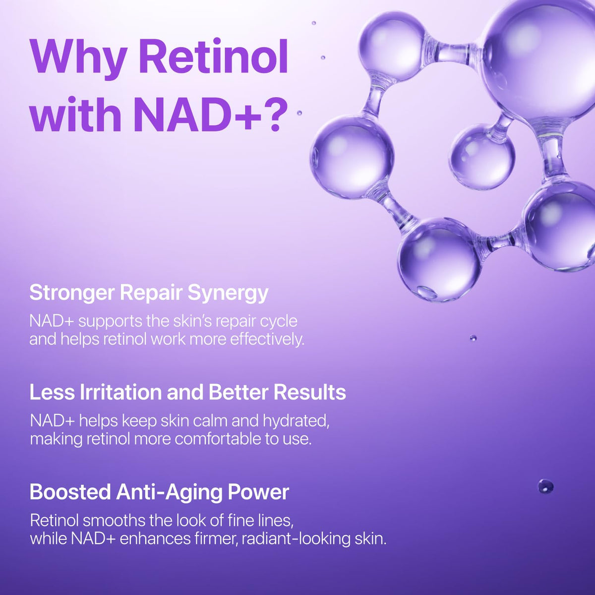 numbuzin No.9 NAD+ Retinol Eye Cream - Depuffing & Firming Eye Serum for Dark Circles, Wrinkles & Fine Lines - With Peptides & Niacinamide (0.33 fl oz.)