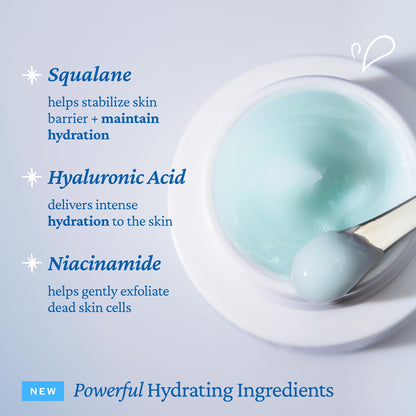 belif Aqua Bomb - Daily Niacinamide Hydrating Moisturizer, Lightweight Plumping Facial Cream with Hyaluronic Acid & Squalane, Cooling Effect, Anti-Aging, Korean Skincare, 1.68 fl oz (50ml)