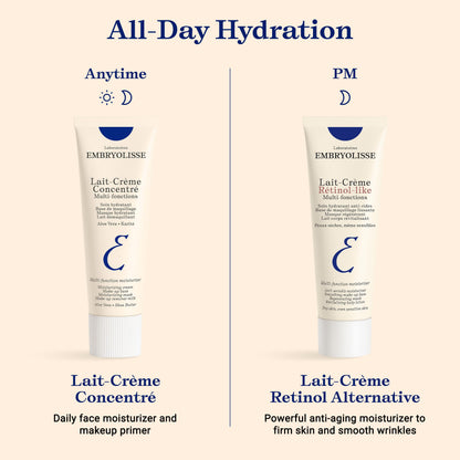 Embryolisse Lait-Crème Concentré Face Moisturizer and Makeup Primer, French Face Cream With Shea Butter & Aloe Vera, 1.01 Fl Oz