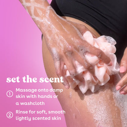 eos Cashmere Body Wash Strawberry Dreams 16 fl oz - Moisturizing Creamy Gel with Shea Butter