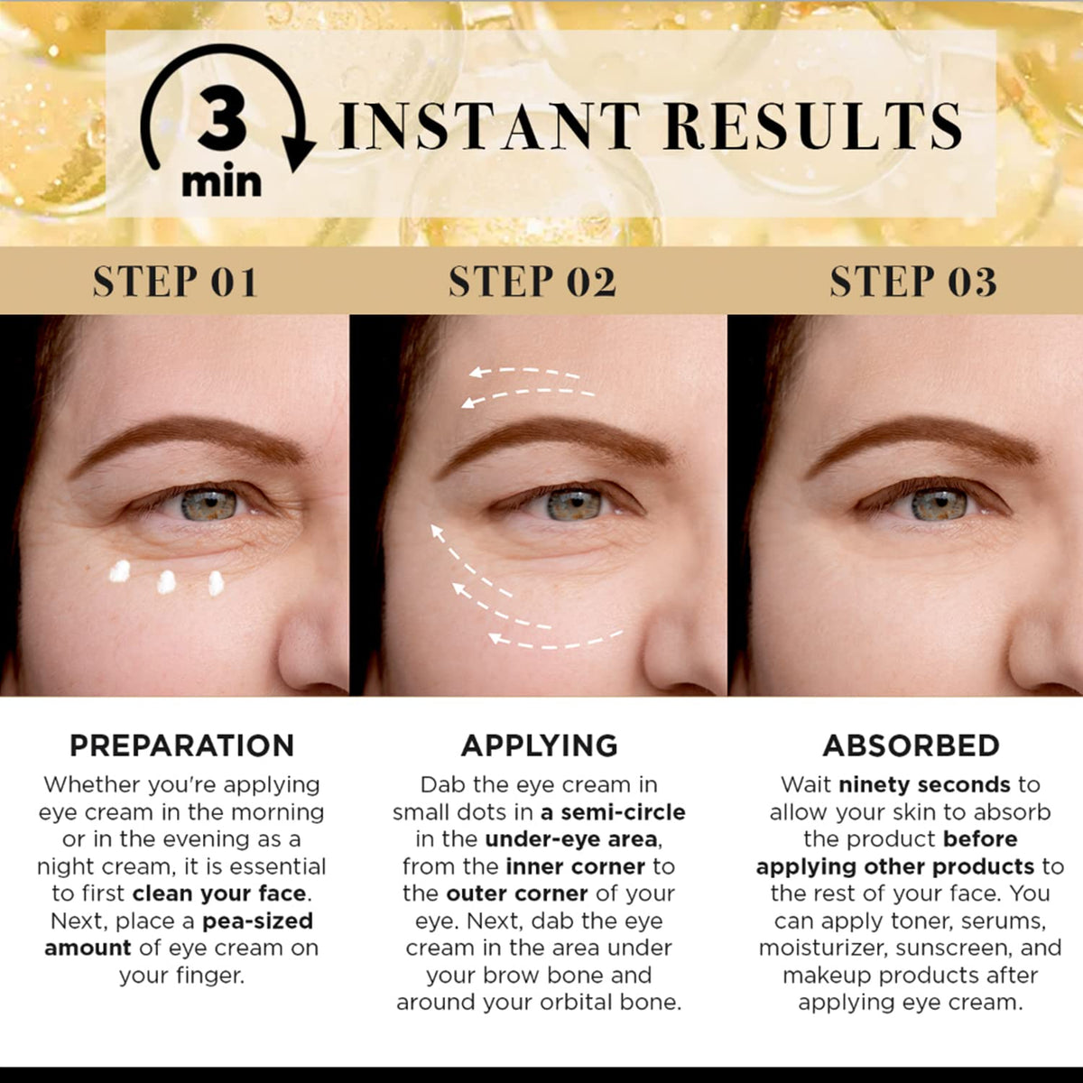 LPH LAB Temporary Eye Tightener - Instant Under-Eye Bag & Dark Circle Remover (30ml)