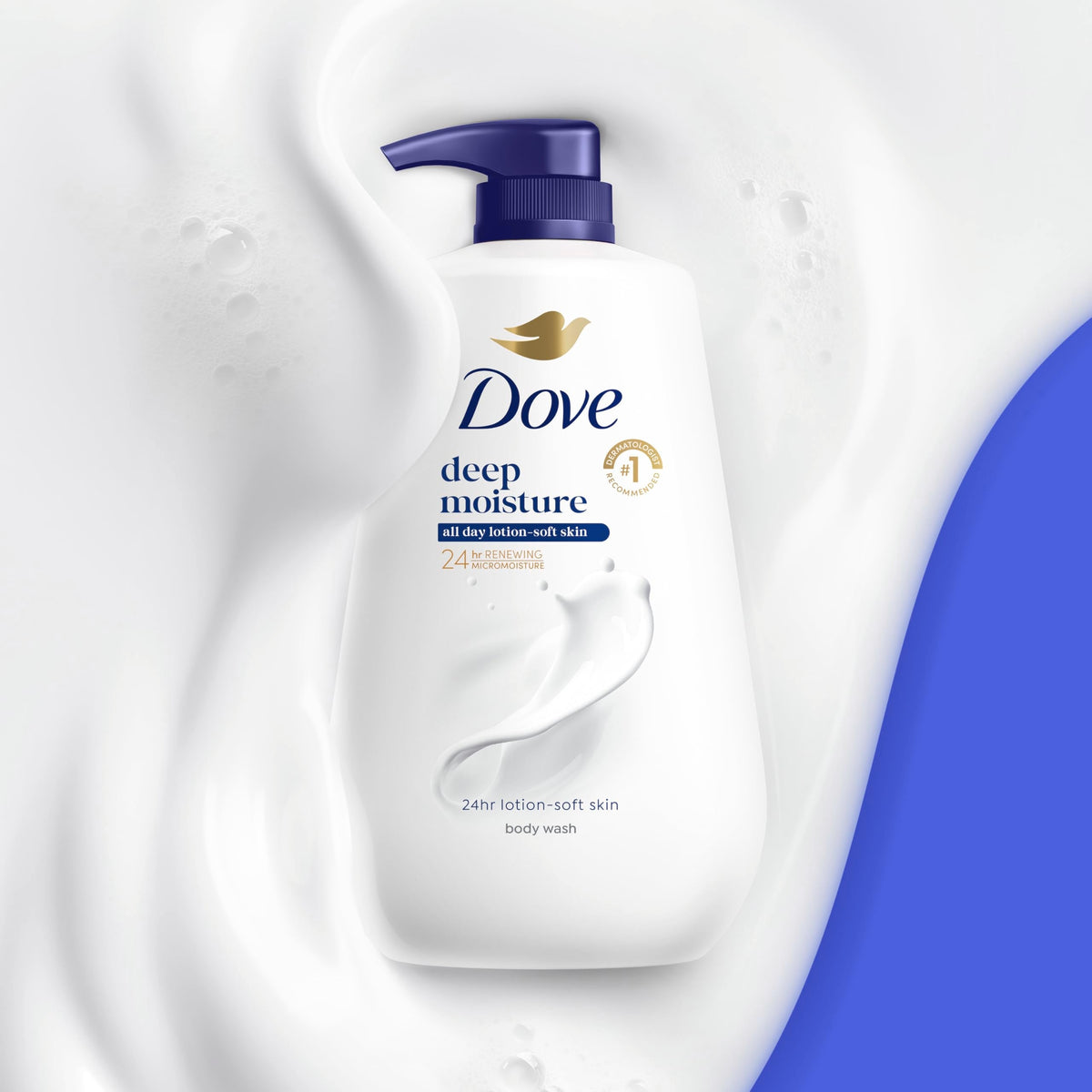 Dove Body Wash Deep Moisture 30.6 oz - Moisturizing Skin Cleanser No Sulfates No Parabens