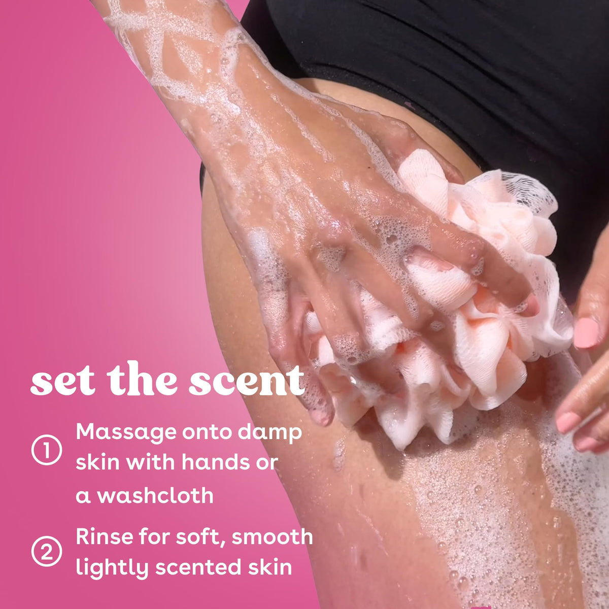 eos Cashmere Body Wash Pomegranate Raspberry 16 fl oz - Moisturizing Creamy Gel with Shea Butter