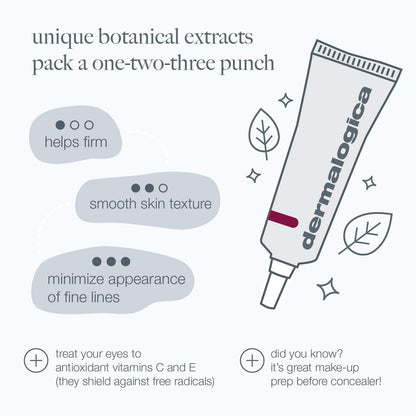 Dermalogica Multivitamin Power Firm (0.5 Oz) - Professional Anti-Aging Eye Treatment with Antioxidant Vitamins A, C, & E