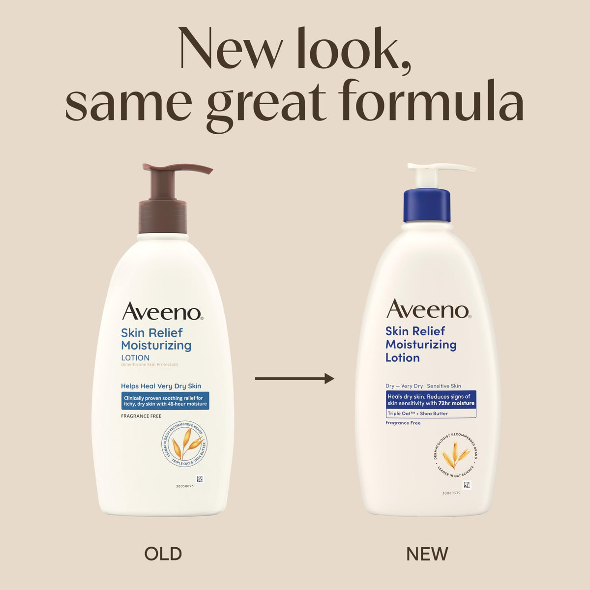 Aveeno Skin Relief Moisturizing Lotion 18 fl oz for Very Dry Sensitive Skin