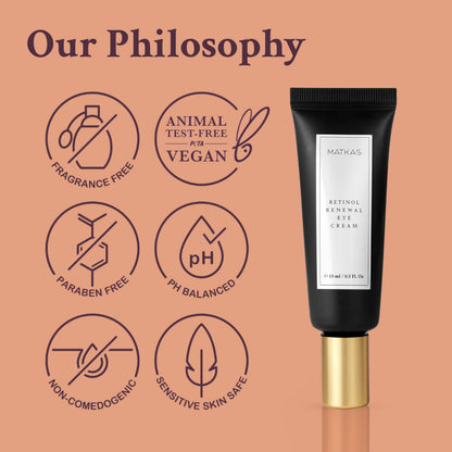 MATKAS Korean Retinol Under Eye Cream (0.5 fl.oz.)