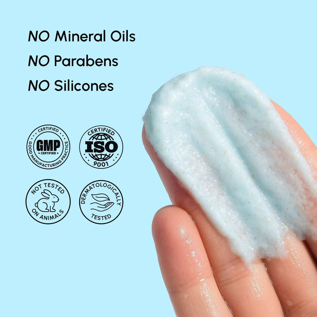 MAREE Face Exfoliator - Microdermabrasion Facial Scrub & Exfoliating Face Wash for Women - Collagen & Glycolic Acid - Gentle Scrub and Exfoliant - Men Exfoliating Scrubber - Exfoliante Facial Cleanser