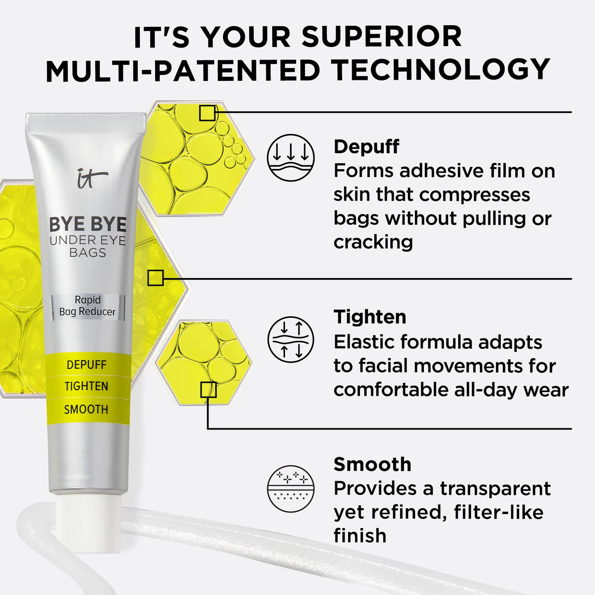 IT Cosmetics Bye Bye Under Eye Bags - Daytime Treatment (0.5 oz)