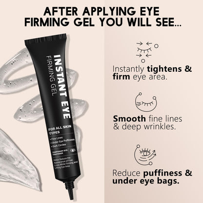 Instant Firming Eye Cream - Eye Bag & Puffiness Remover (1 Fl Oz)