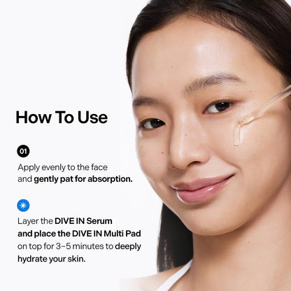 Torriden DIVE IN Hyaluronic Acid Serum for Deep Hydration - Korean K-Beauty Glass Skin Plump Glow - Lightweight Fast-Absorbing Face Serum 50ml (1.69 fl.oz.)