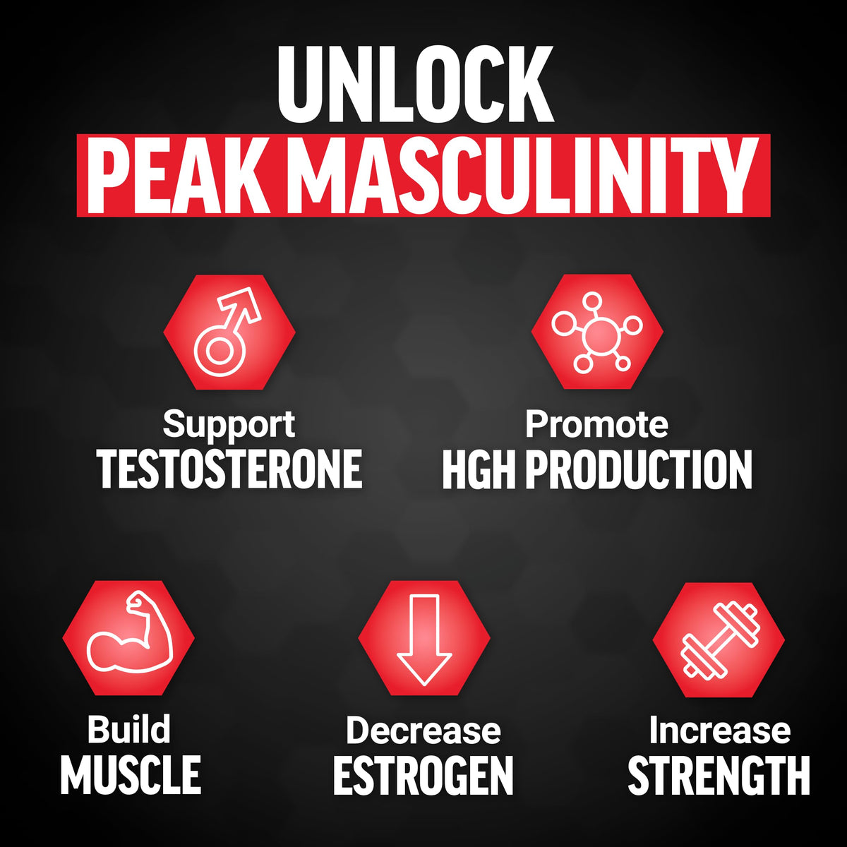 Force Factor Alpha King Immortal Testosterone & Hormone Support for Men - Fenugreek - Muscle, Strength & Performance Booster - 180 Capsules
