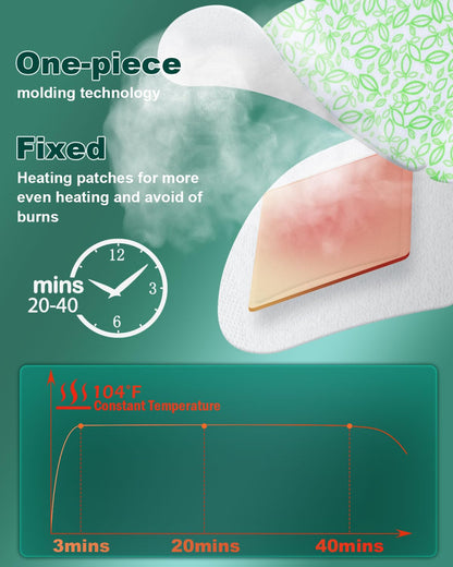 30 Packs Disposable Steam Eye Masks - Warm Compress for Dry Eyes & Fatigue