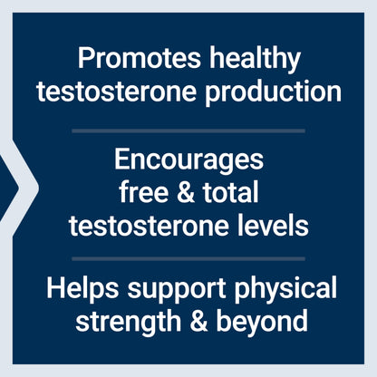 Testosterone Support Supplement for Men - Male Health, Energy & Performance Formula with Pomegranate & Cacao - Life Extension Testosterone Elite (30 Capsules)
