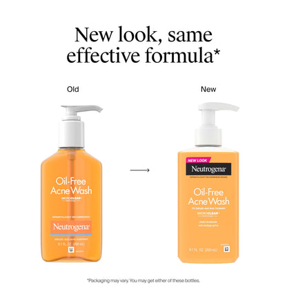 Neutrogena Oil-Free Acne Face Wash - 9.1 fl. oz