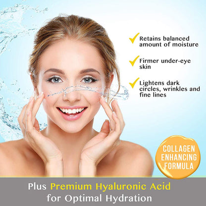 Felico Black Crystal Collagen Under Eye Patches (30 Pairs)