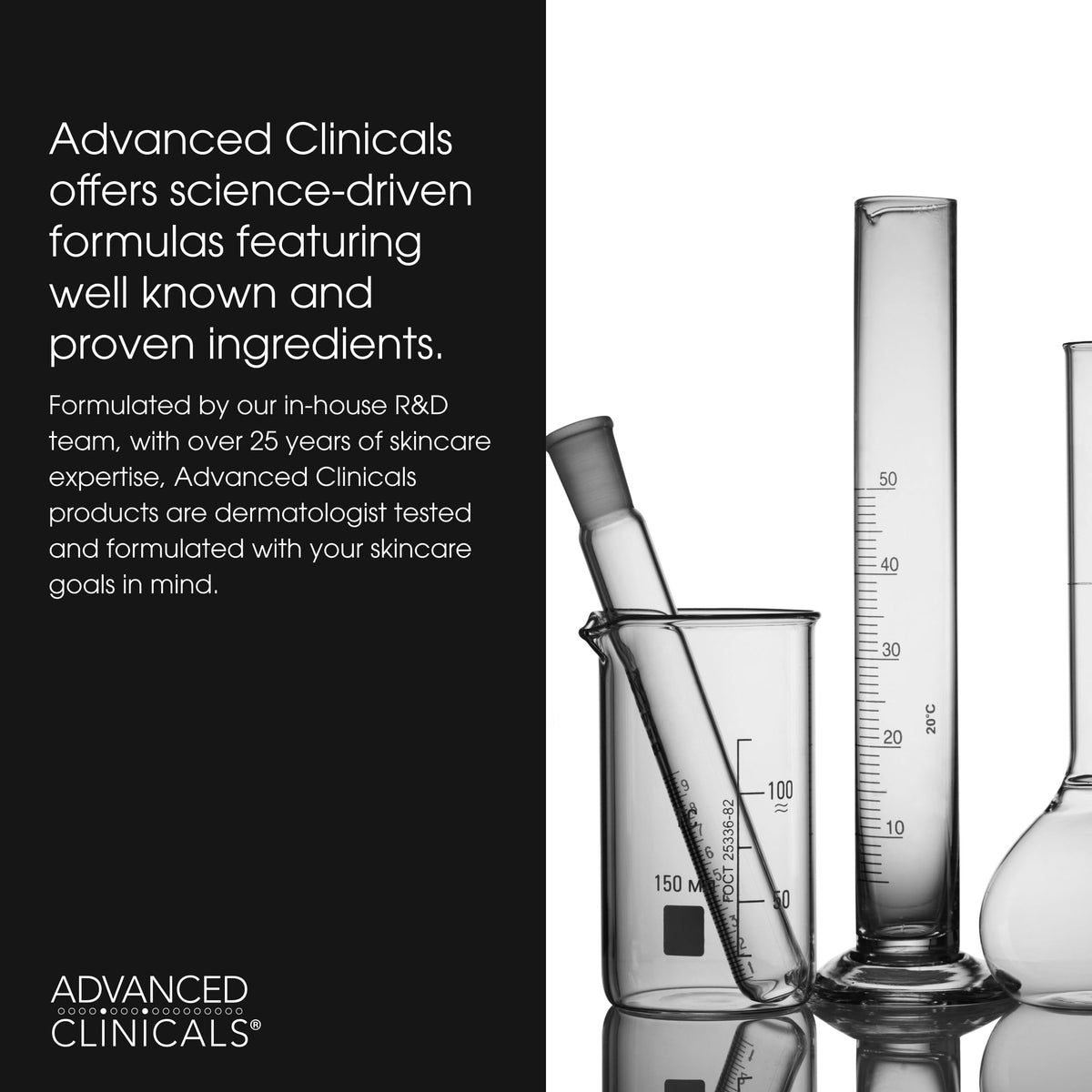 Advanced Clinicals 3PC Skincare Set - Vitamin C, Retinol & Hyaluronic Acid