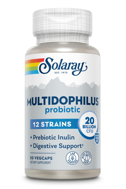 Solaray Multidophilus 12 Supplement, 50 Count