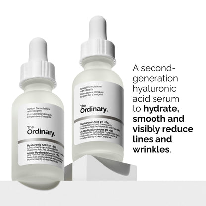 The Ordinary Serum Favorites Set - Hyaluronic Acid 2% + B5, Niacinamide 10% + Zinc 1%, Caffeine Solution 5% - Eye and Face Serums for Hydrating, Brightening & Pore-Minimizing Skin Care