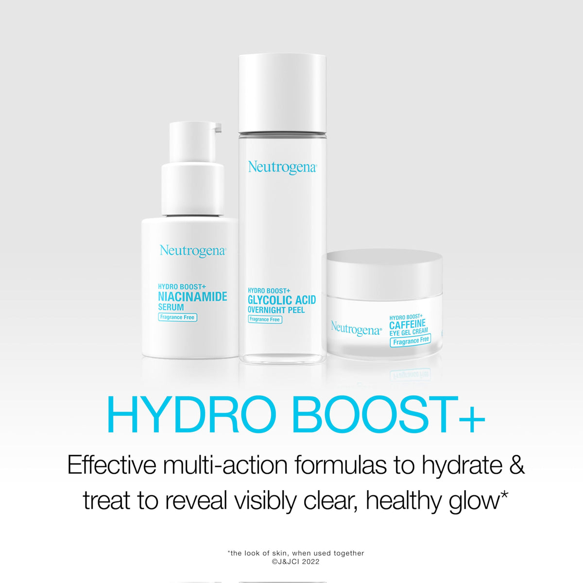 Neutrogena Hydro Boost + Eye Cream - Caffeine, Hyaluronic Acid & Peptides