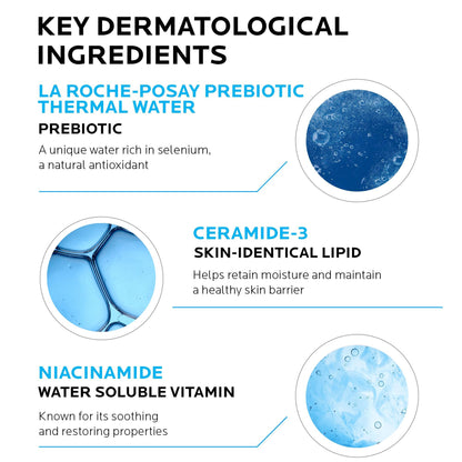 La Roche-Posay Toleraine Skin Care Set, Double Repair Face Moisturizer 100ml & Purifying Foaming Facial Cleanser 50ml, Oil Free Moisturizer & Face Wash For Oily Skin, Formulated with Niacinamide